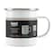 15.5oz. White Metal Sublimation Camping Mug by Make Market®
